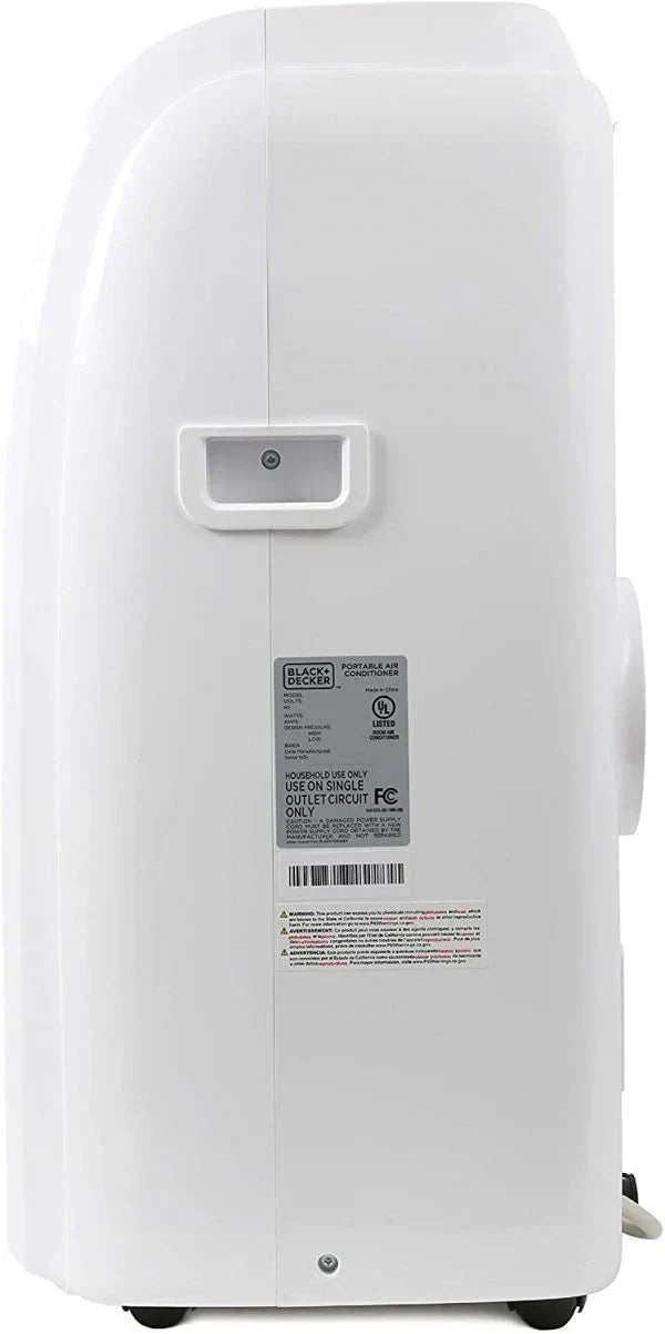 BLACK+DECKER Portable Air Conditioner With Heat And Remote Control - 14,000 BTU