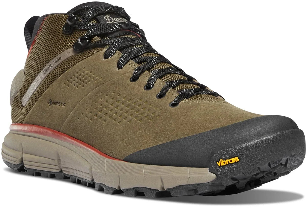 Men's Waterproof Mid Hiking Shoe - Dusty Olive