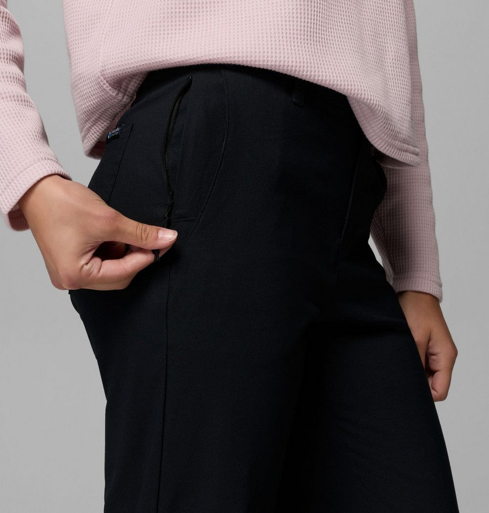 Women's Stretch Straight-Leg Pants - Green