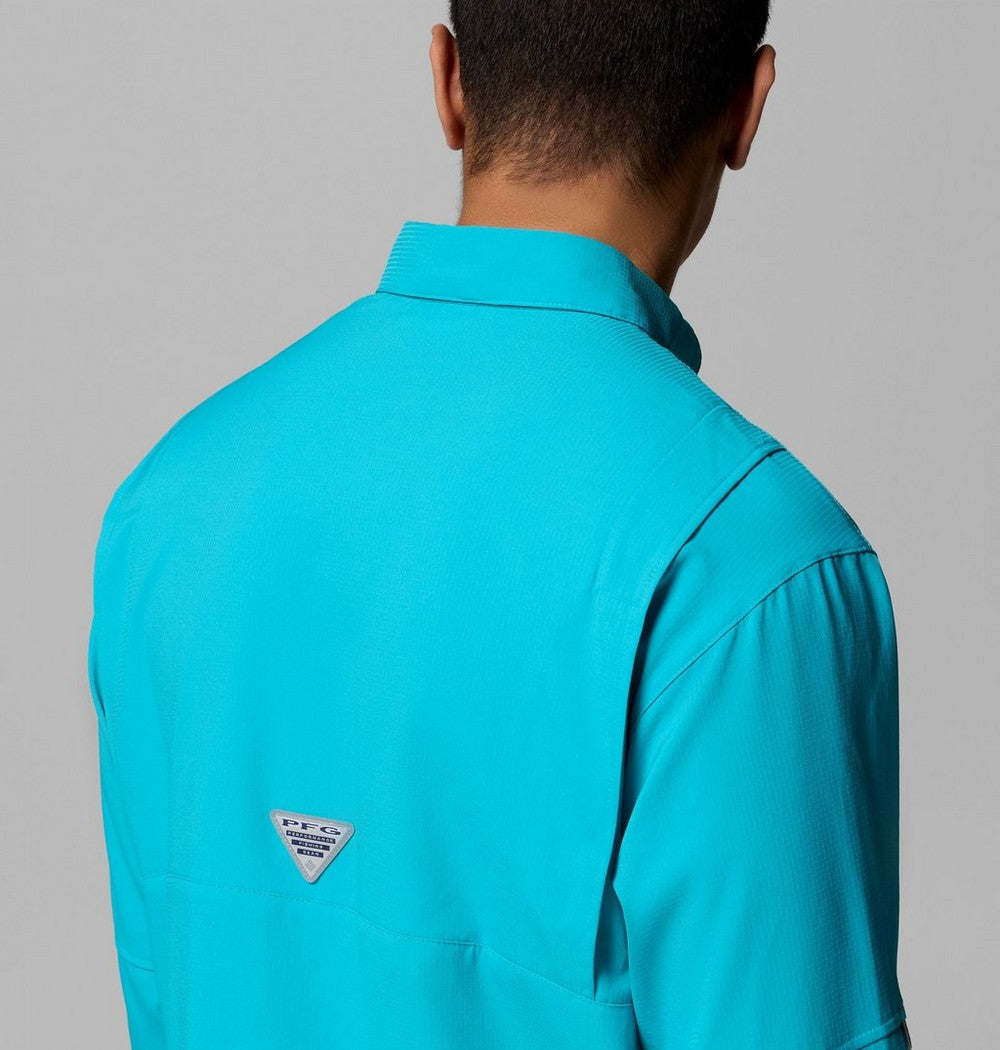 Men's Long-Sleeve Fishing Shirt - Teal