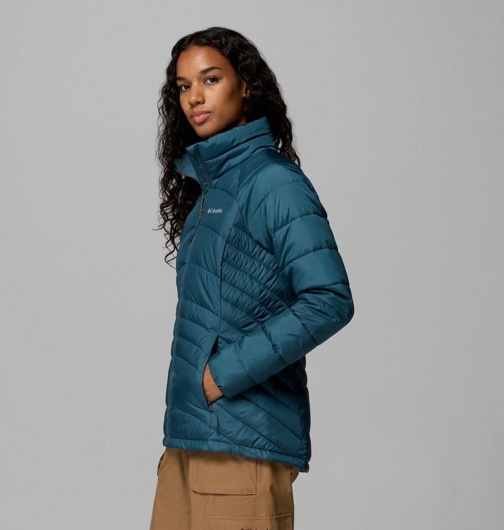 Women's Water-Resistant Insulated Jacket - Brown