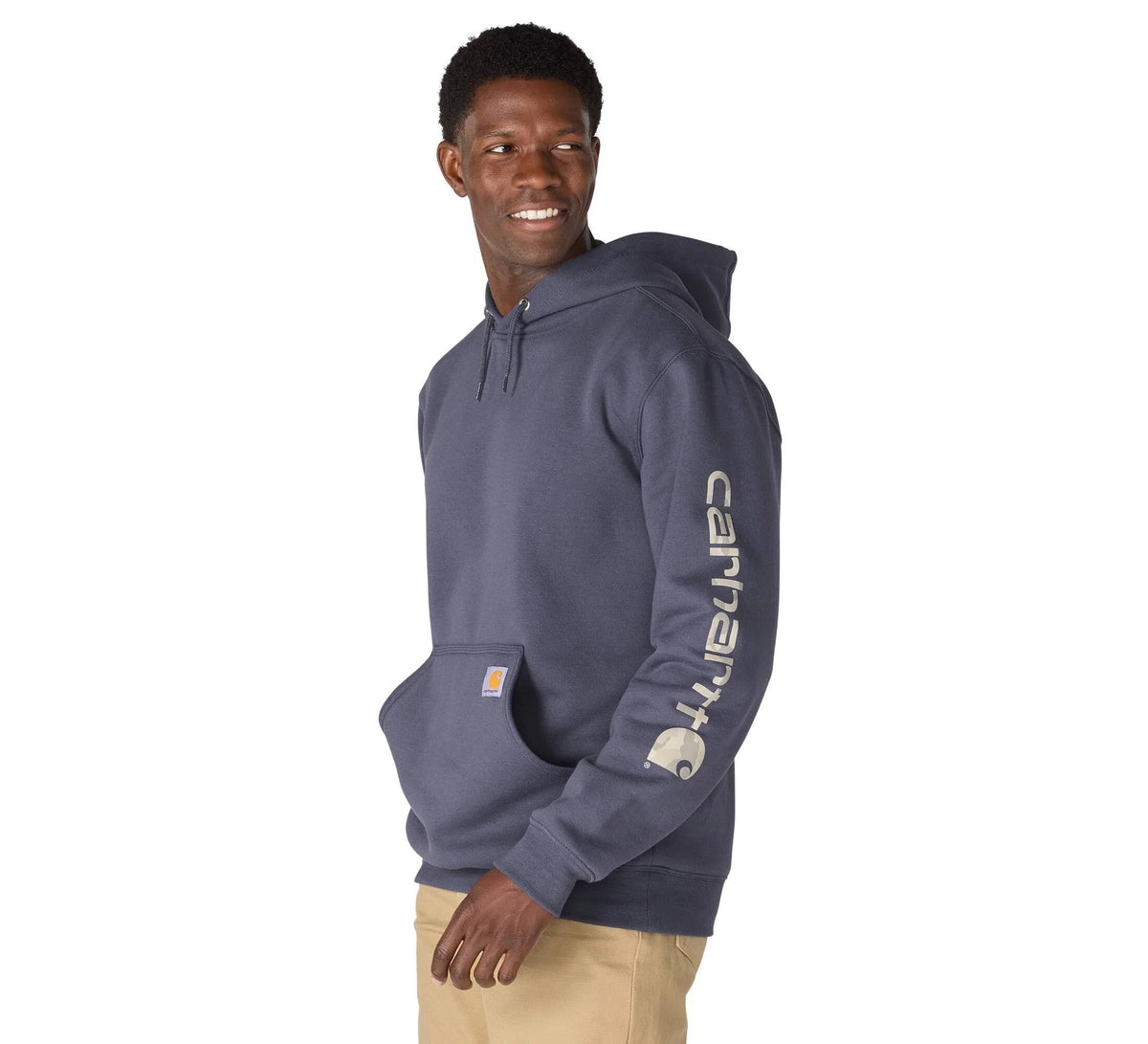Men's Fleece Pullover Hoodie - Heather Gray
