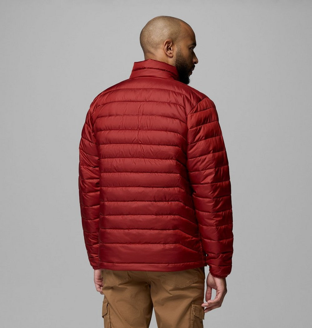 Men's Insulated Puffer Jacket - Red