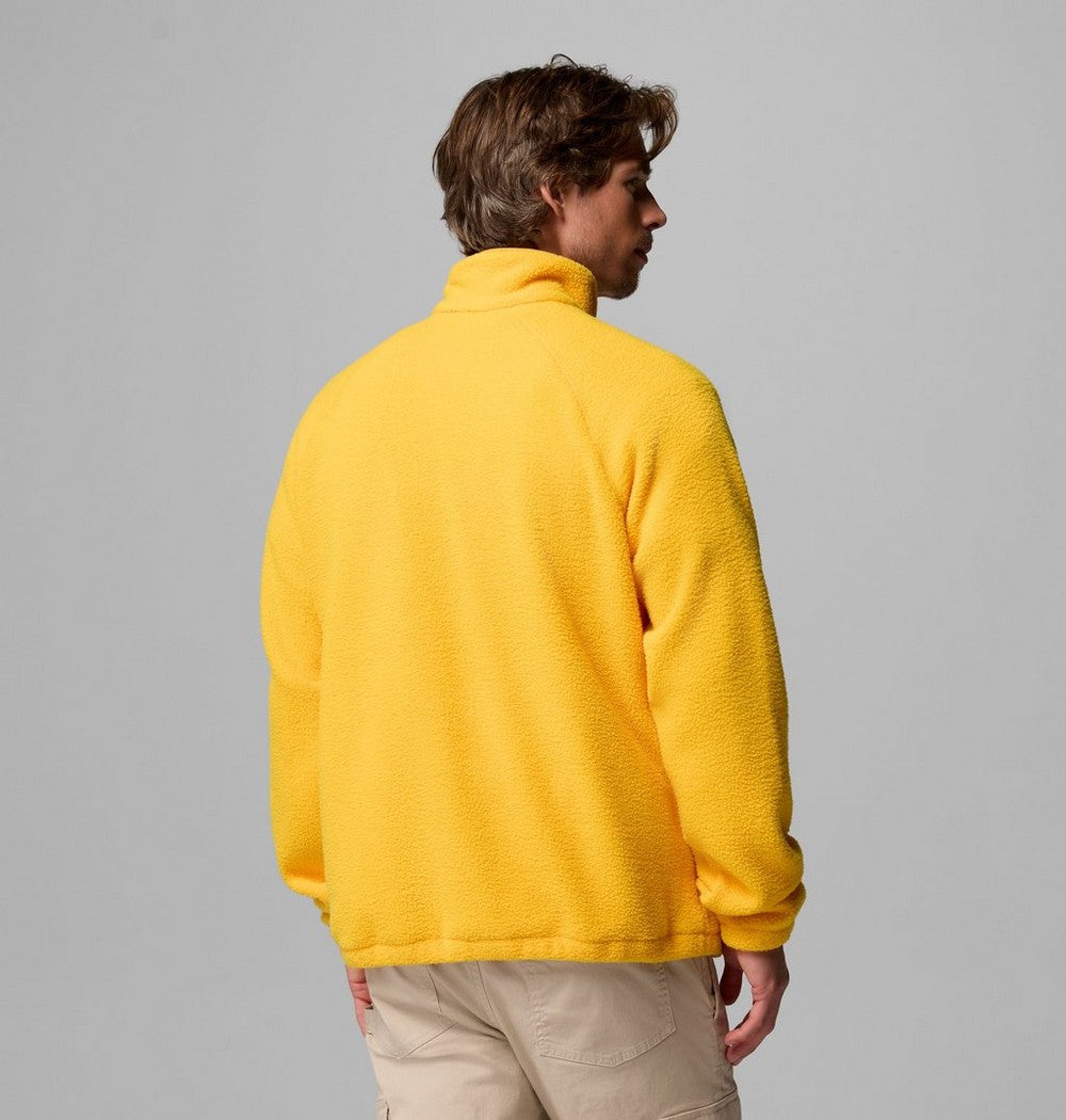 Men's Fleece Half-Zip Pullover - Dark Grey
