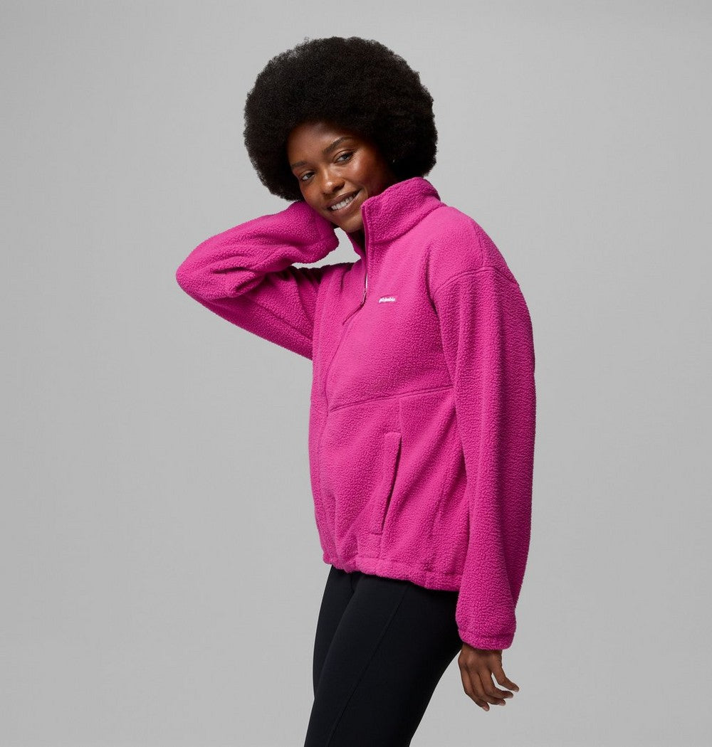 Women's Full-Zip Fleece Jacket - Tobacco