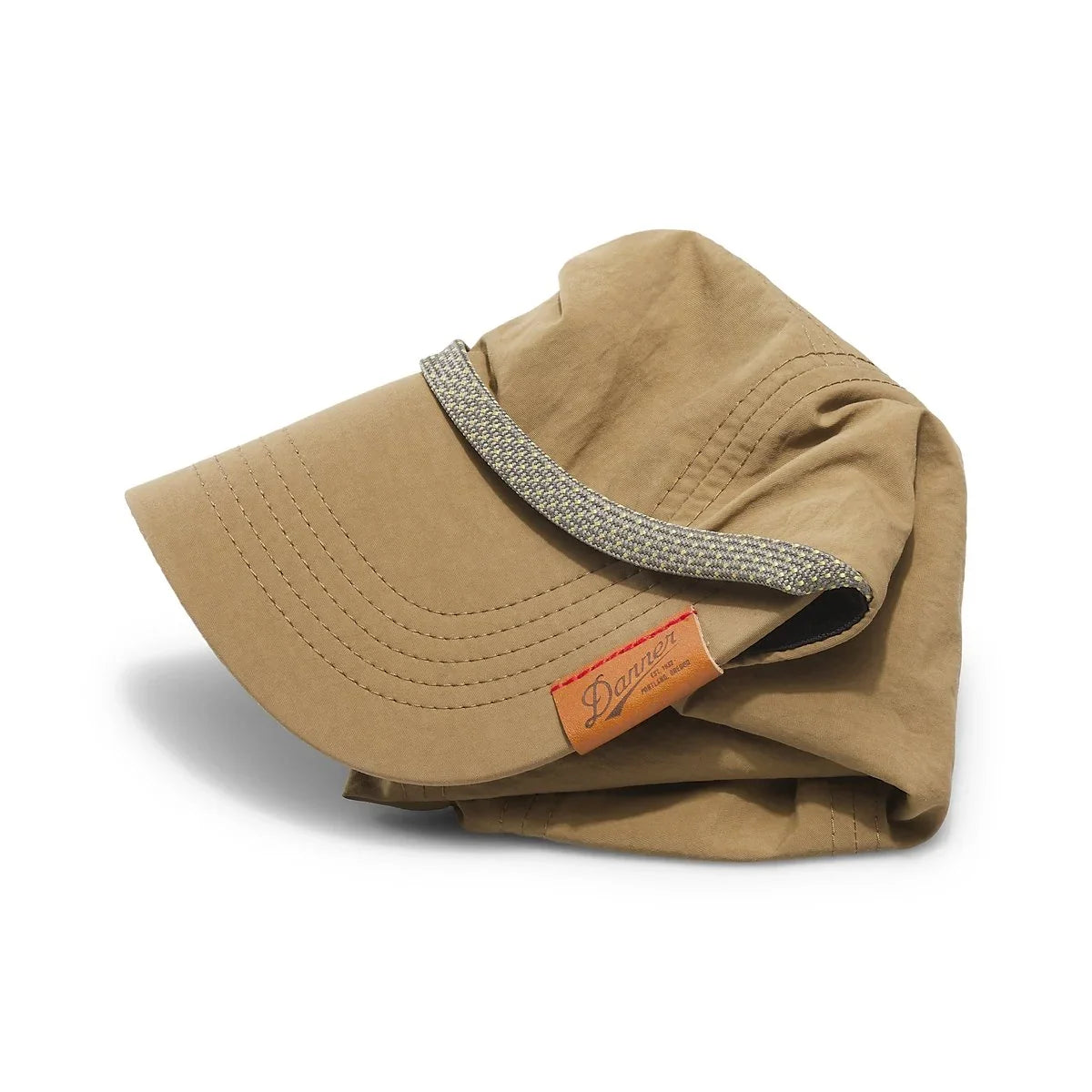 Waterproof Crushable Five-Panel Cap - Tan