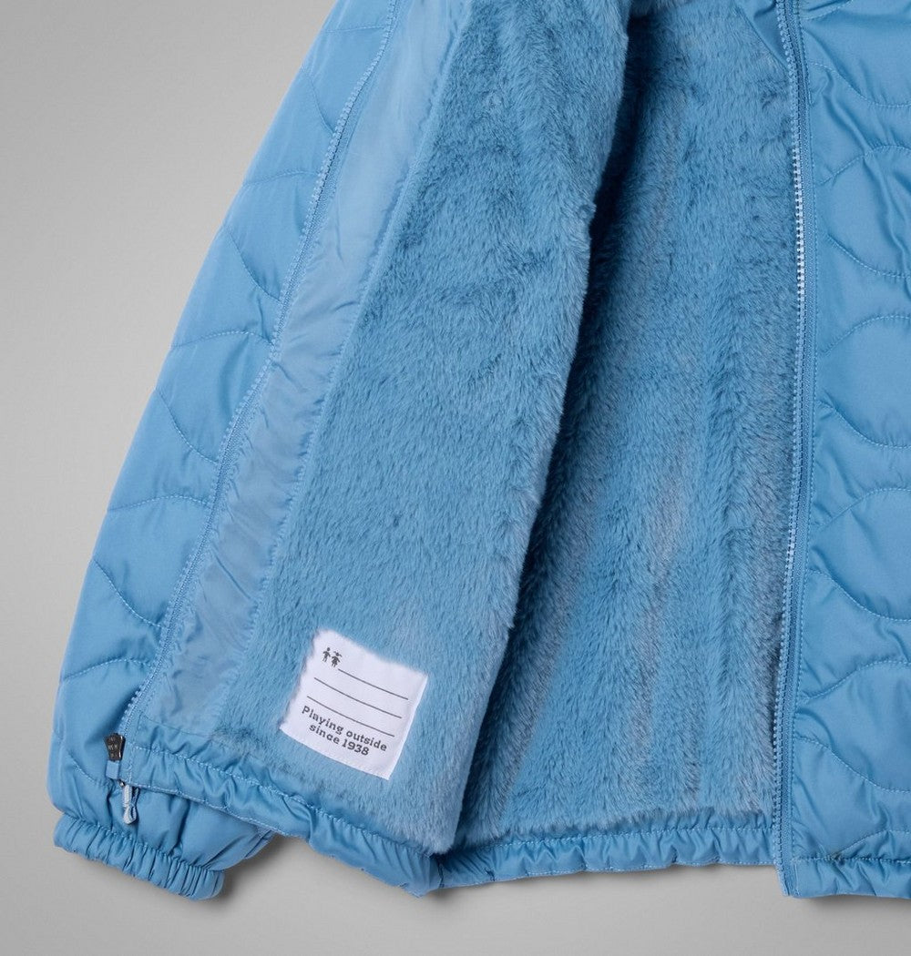Girls' Fleece-Lined Insulated Jacket - Pink