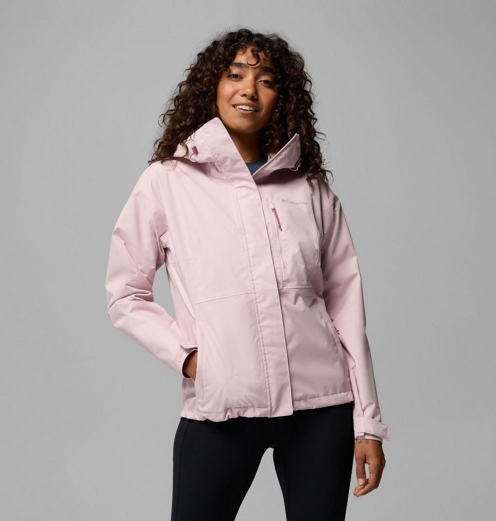 Women's Waterproof Rain Jacket - Coral