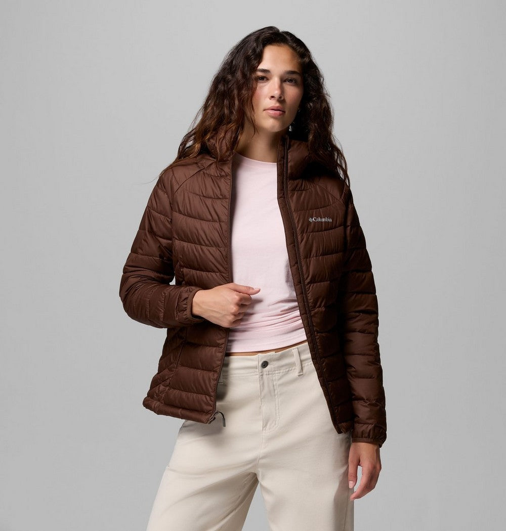 Women's Hooded Puffer Jacket - Navy