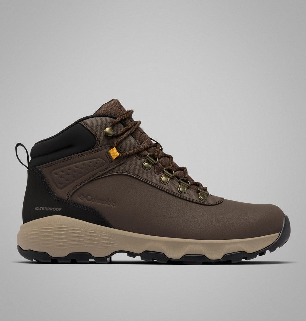 Men's Waterproof Leather Hiking Boot - Black