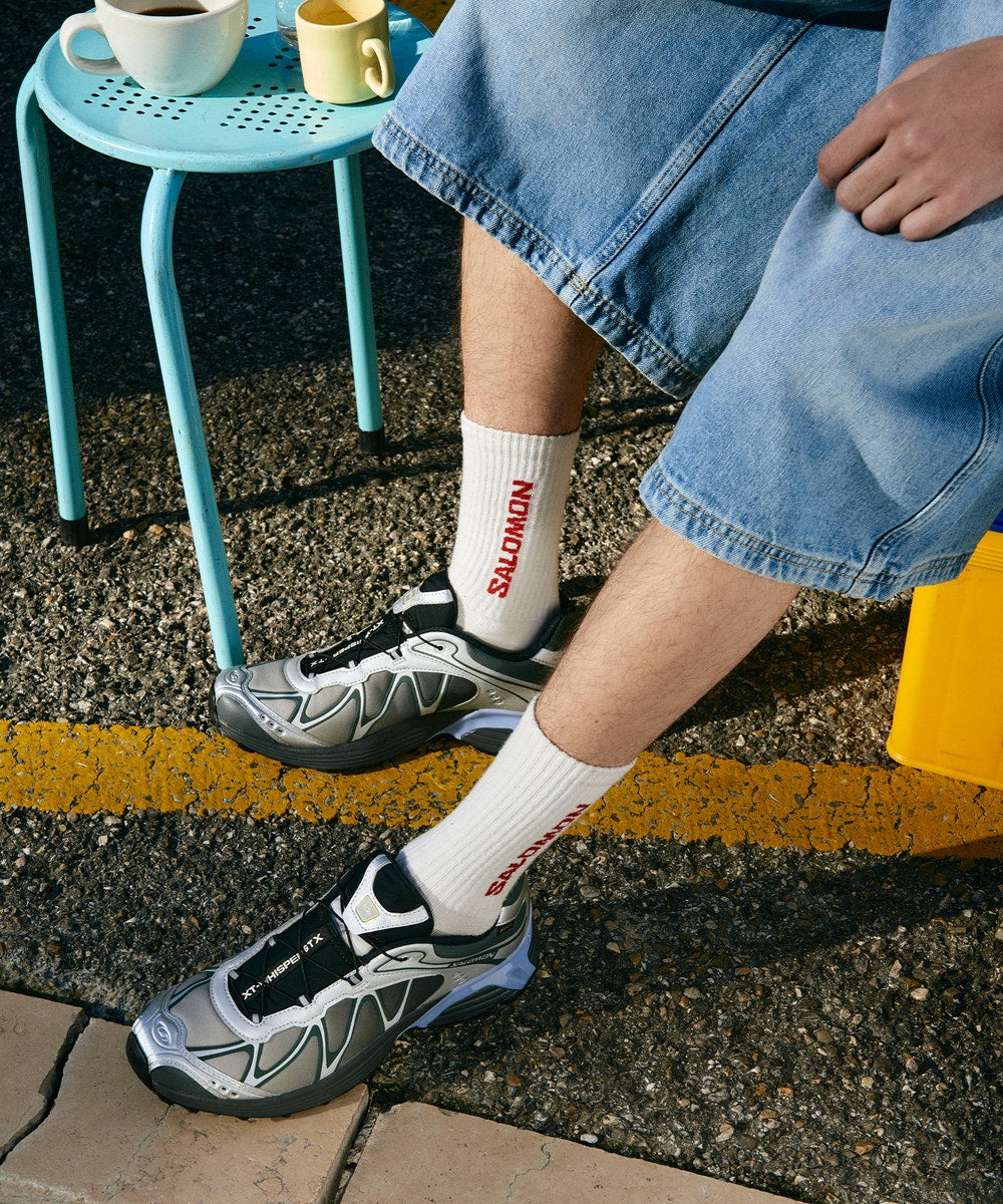 Waterproof Textile And Synthetic Sneakers - Gray