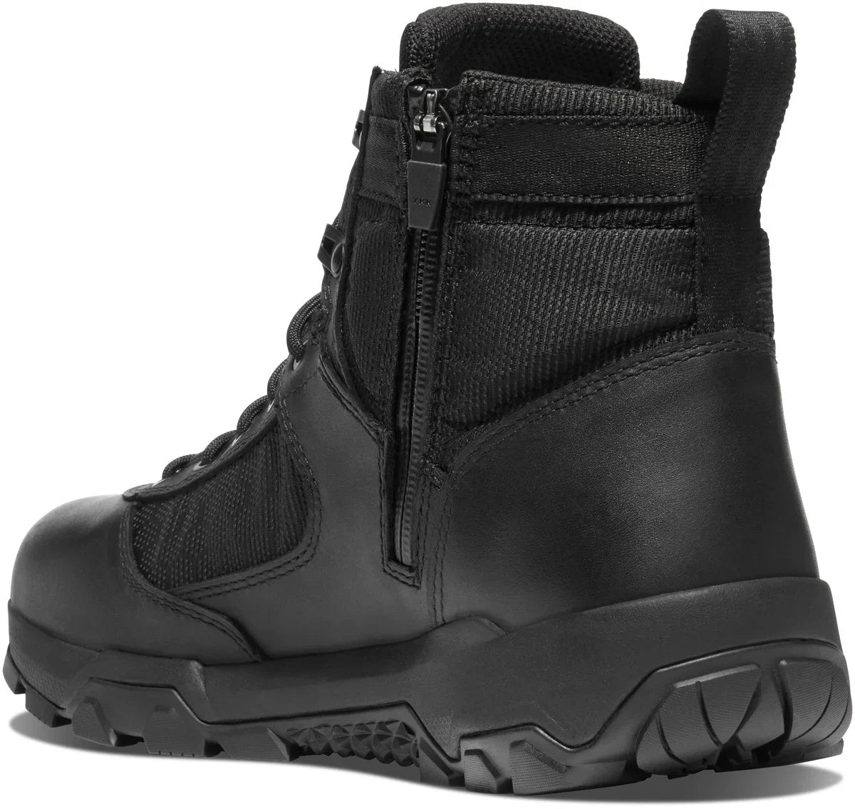 Men's Waterproof Side-Zip Duty Boot - Black