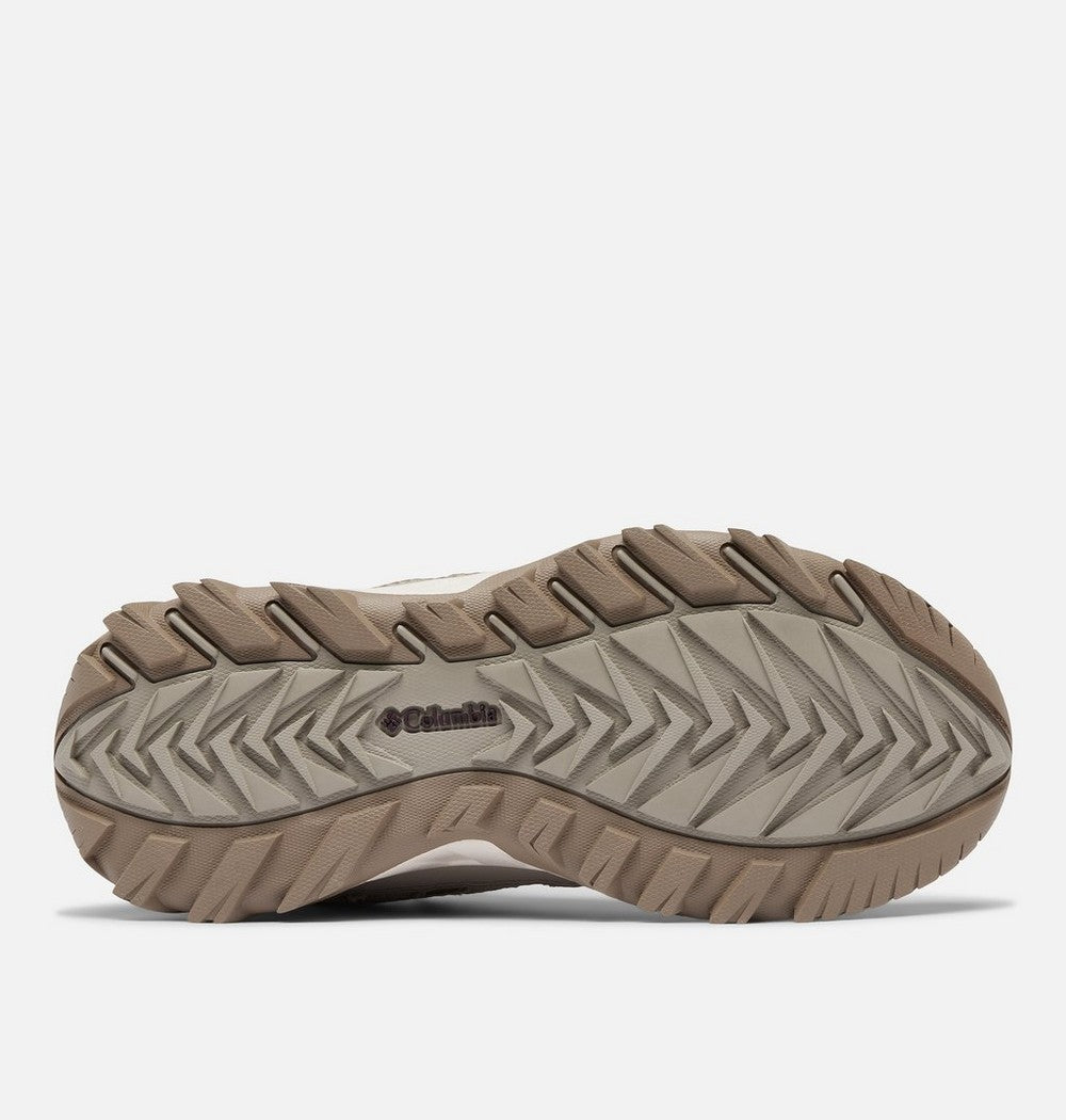 Women's Wide Waterproof Mid Hiking Shoe - Gray