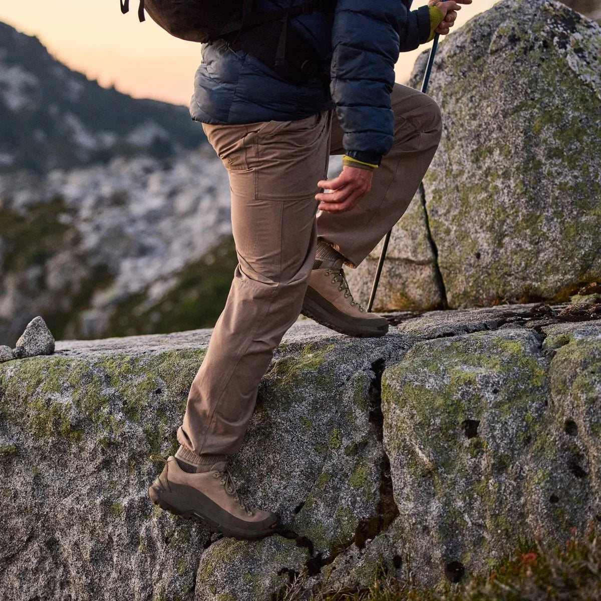 Men's Low Hiking Shoe - Desert Moss