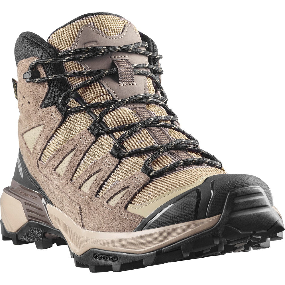 Men's Waterproof Leather Mid Hiking Boots - Tan