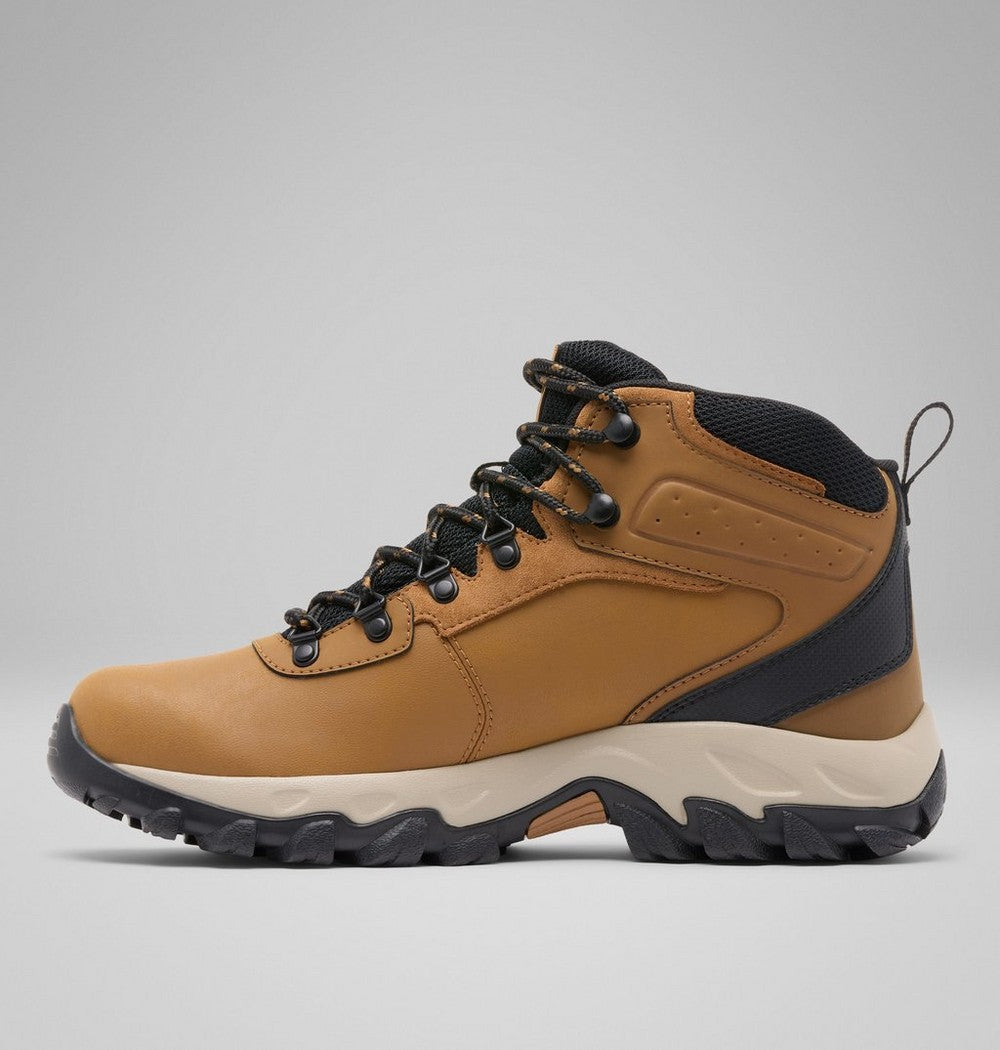 Men's Wide Waterproof Hiking Boot - Tan Blue