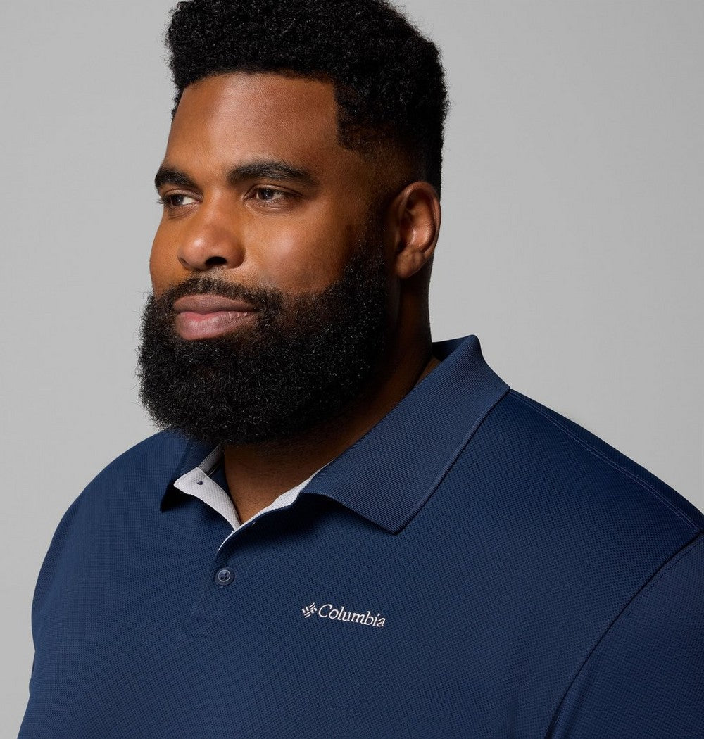 Men's Big UPF 30 Performance Polo - Navy