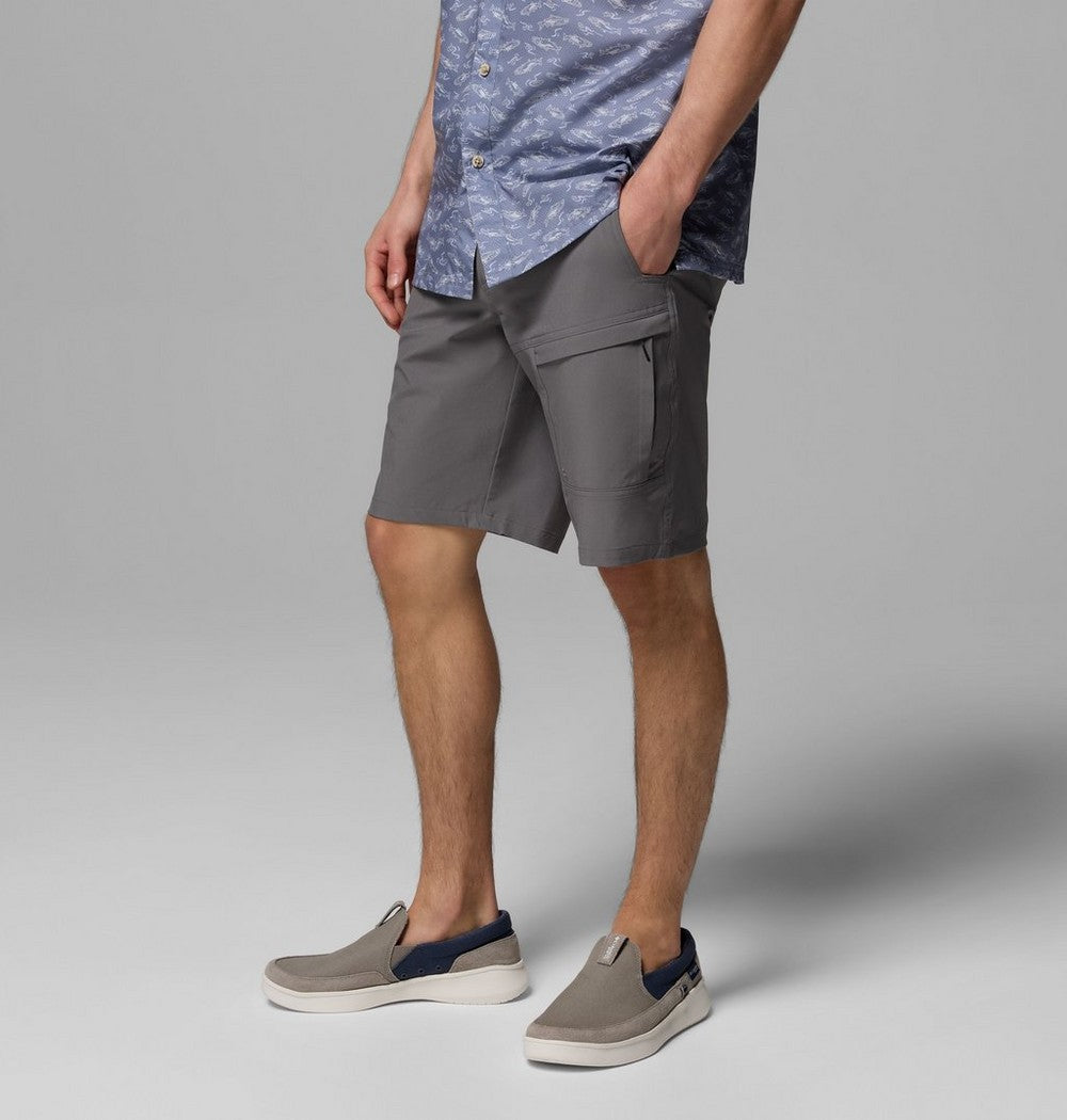 Men's Stretch Fishing Shorts - Tan
