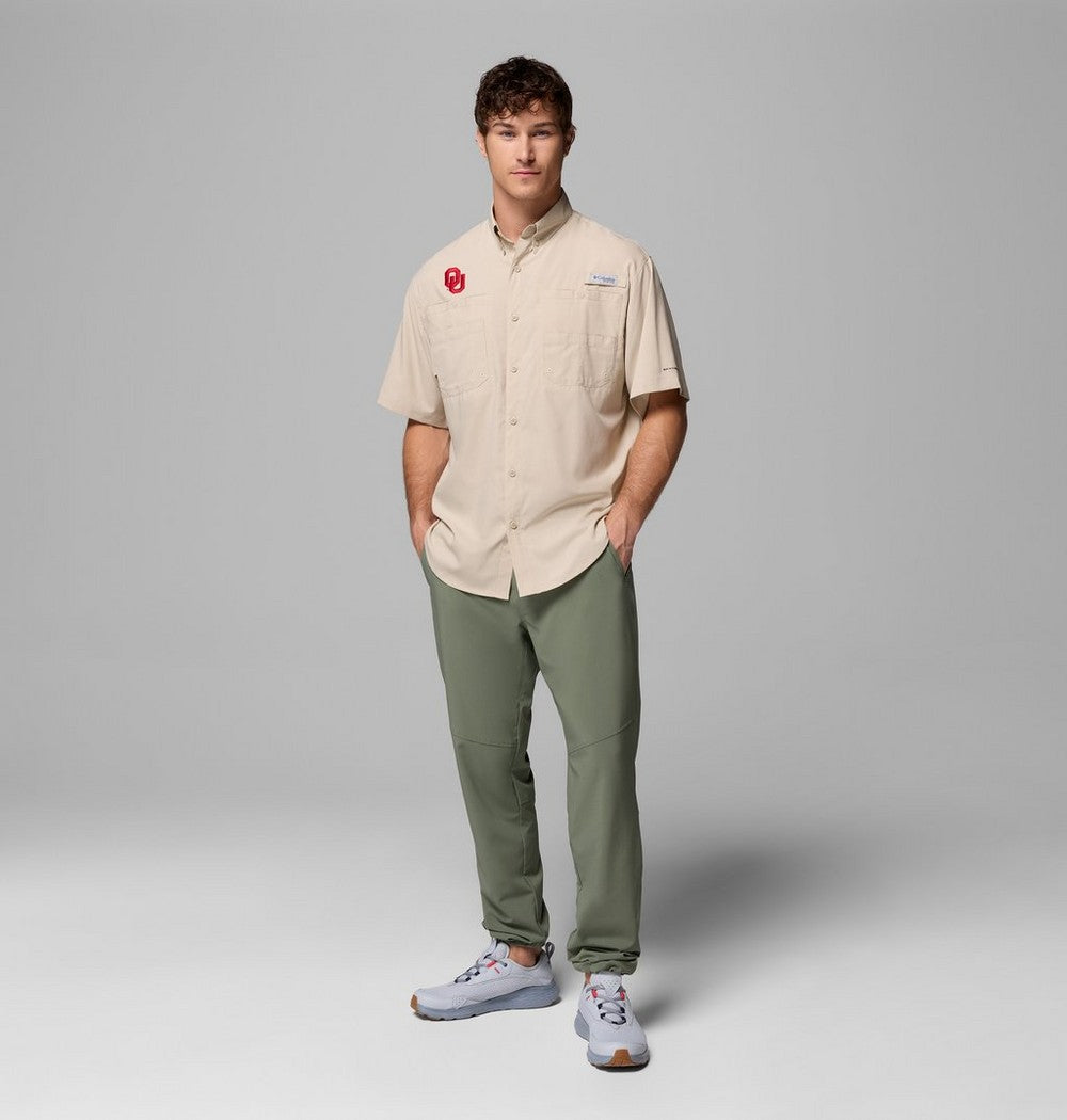 Men's Tall UPF 40 Team Fishing Shirt - Tan