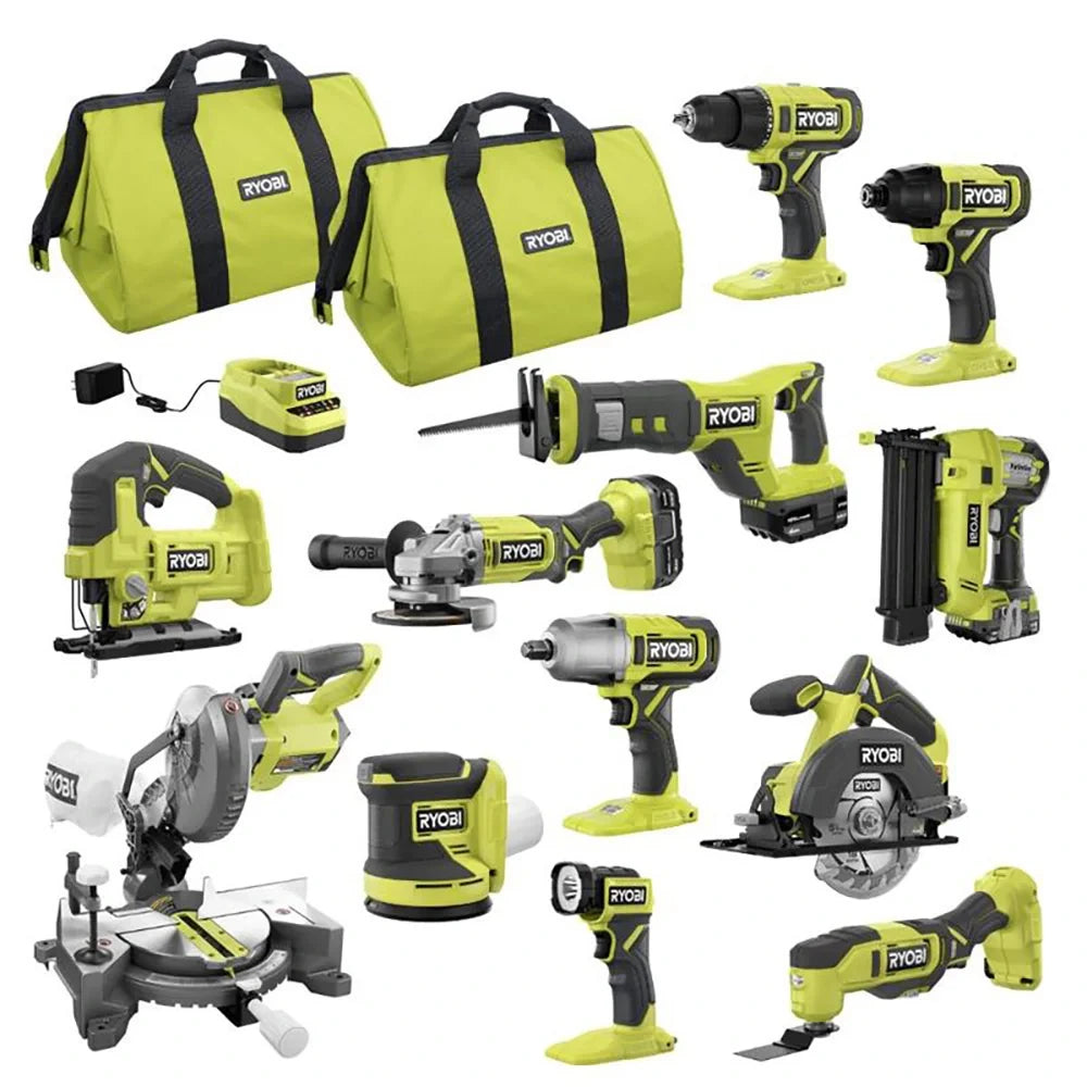 18V Cordless 12-Tool Combo Kit