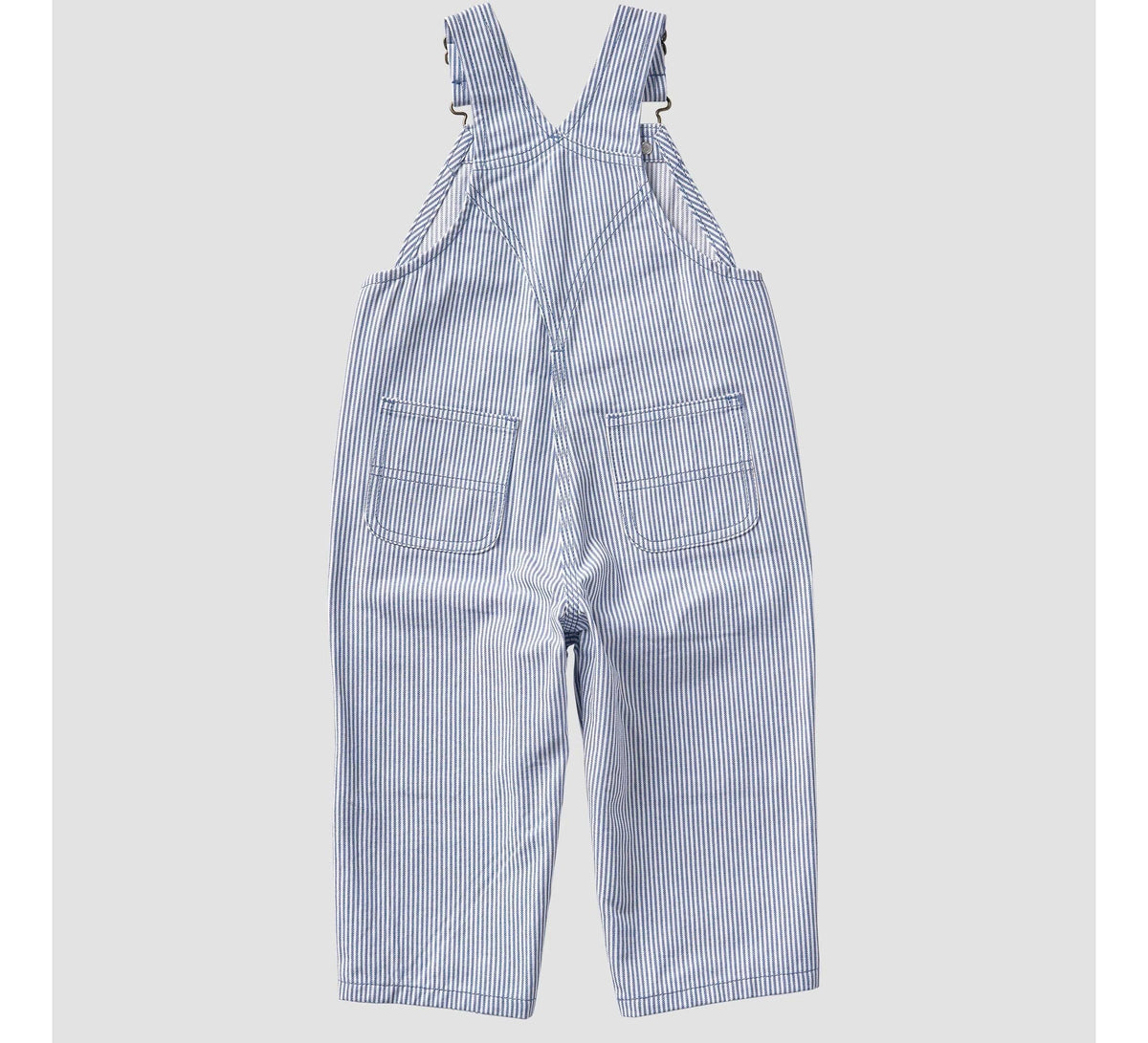Toddler Stripe Cotton Twill Bib Overalls