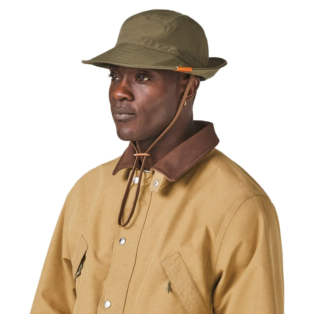 Waterproof Wide-Brim Hat - Dusty Olive