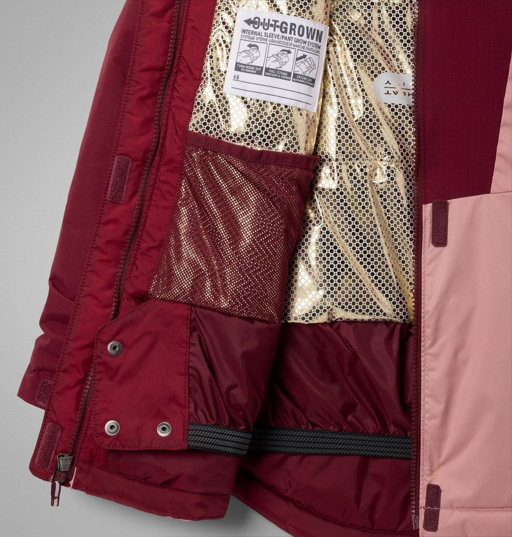Girls' Waterproof Insulated Ski Jacket - Lavender