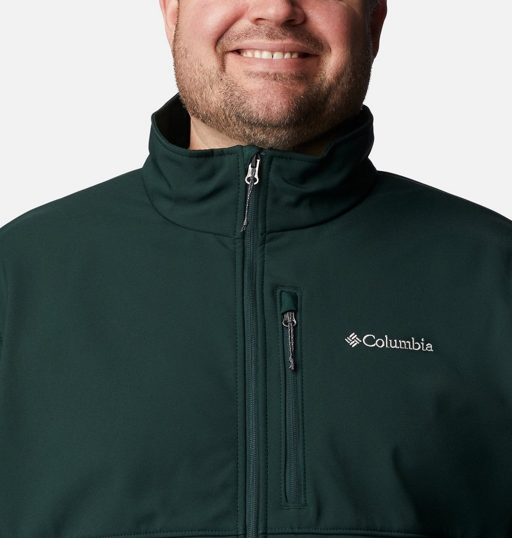 Men's Big Softshell Jacket - Grey