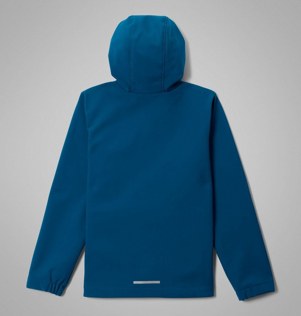 Kids' Hooded Softshell Jacket - Mauve
