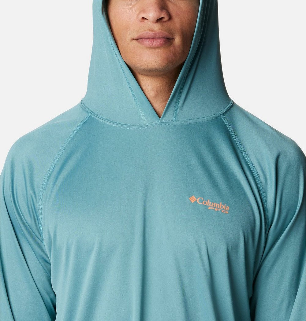 Men's Long-Sleeve Sun Hoodie - Gray