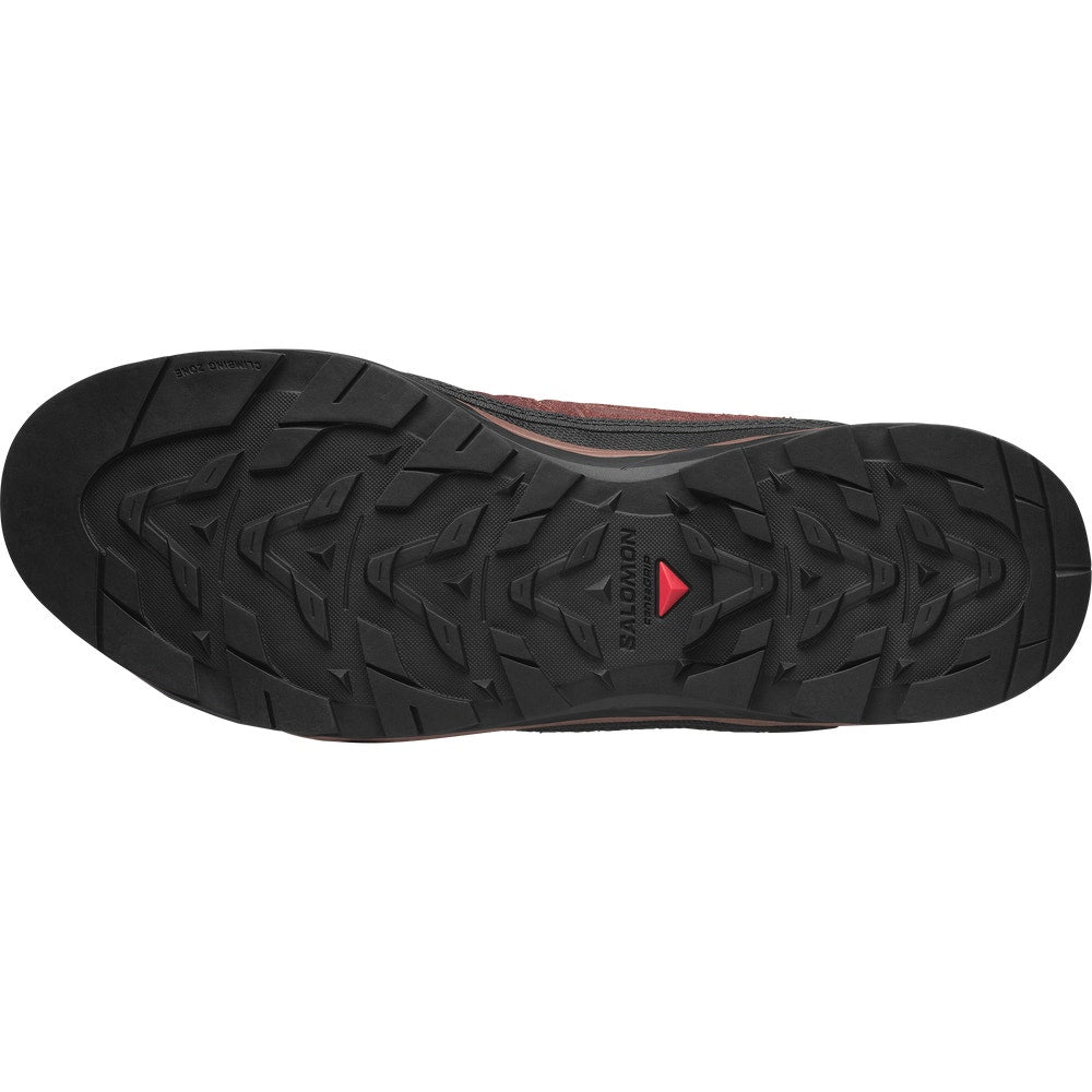 Leather And Ripstop Trail Sneaker