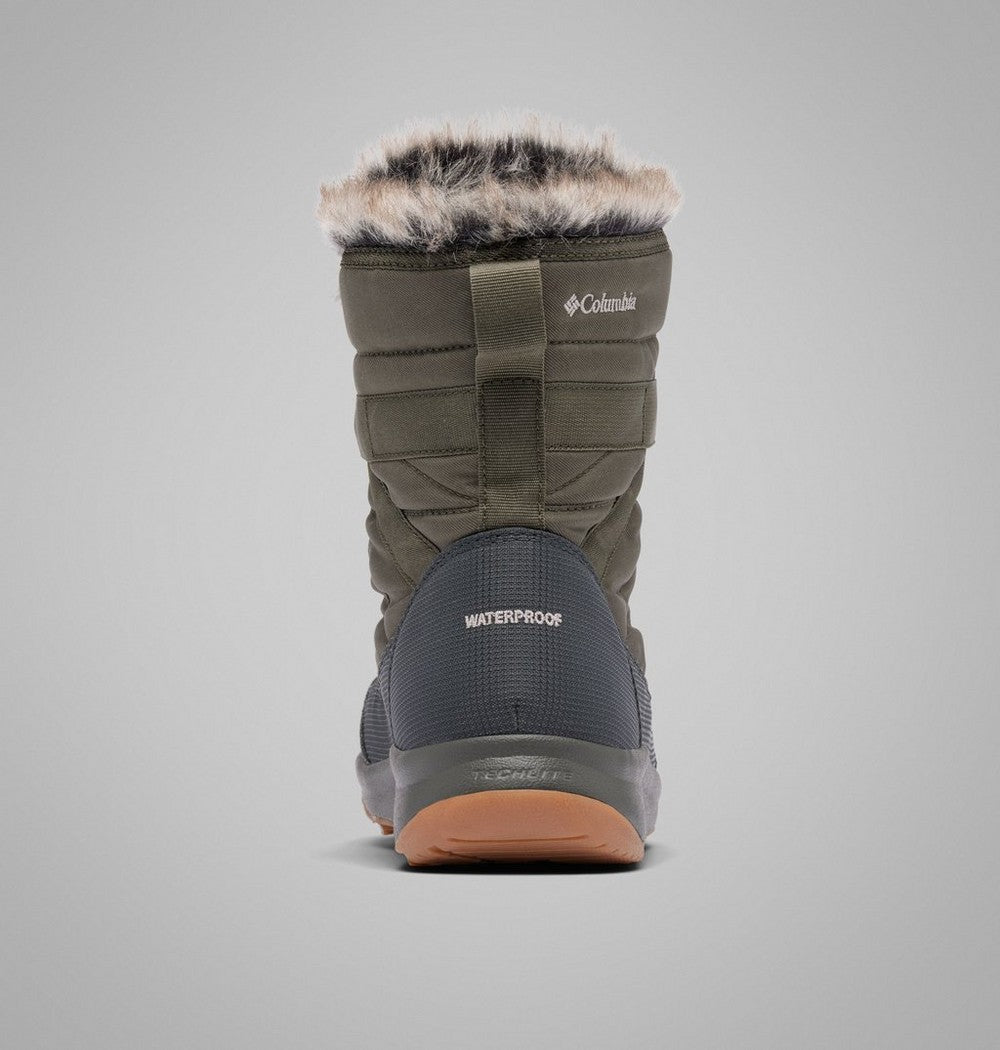 Women's Insulated Winter Ankle Boot - Gray Purple