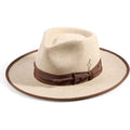 Vintage Lightning Fedora Firm Wool Felt Panama Hat