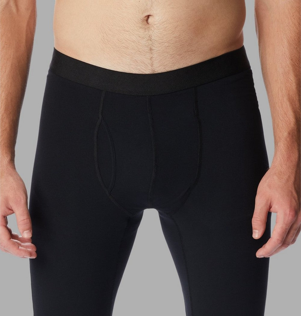 Men's Midweight Thermal Base Layer Tights - Black