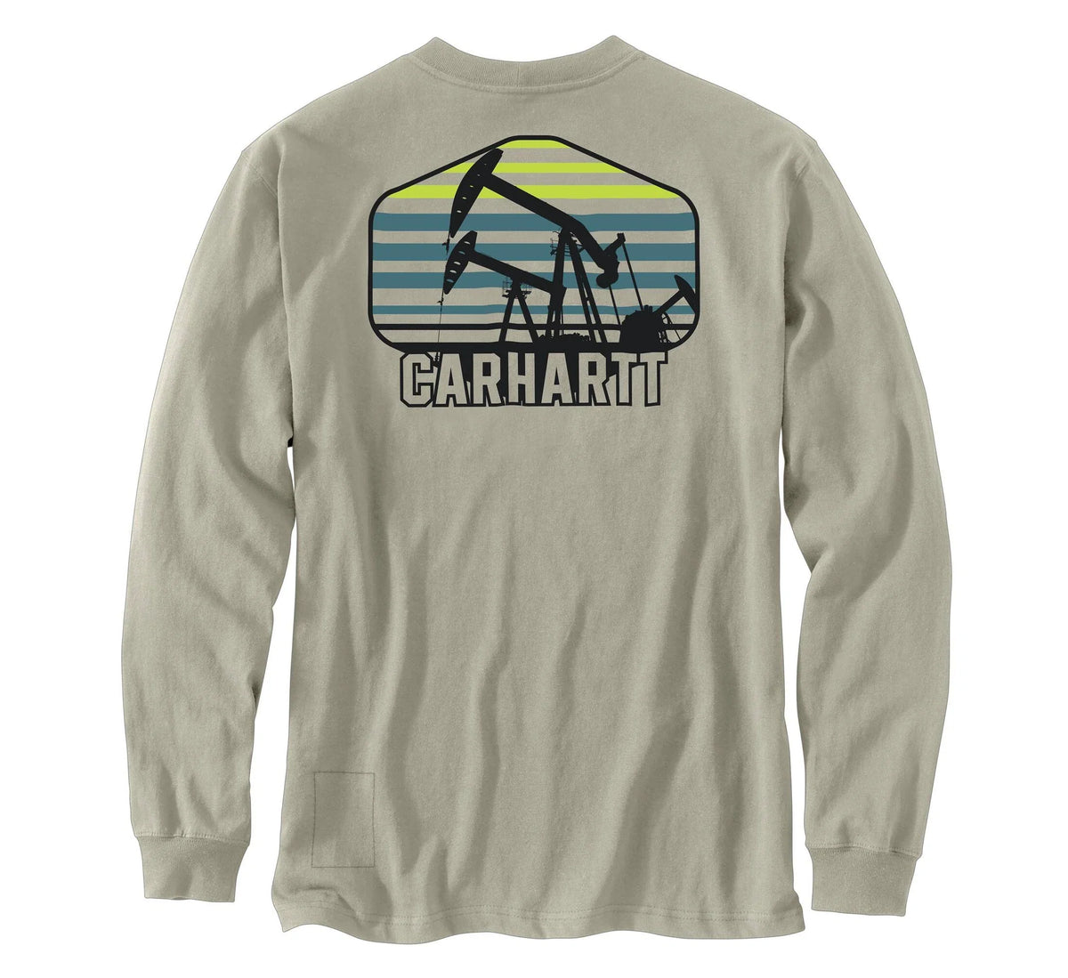 Men's Flame-Resistant Pump Graphic Long-Sleeve Tee