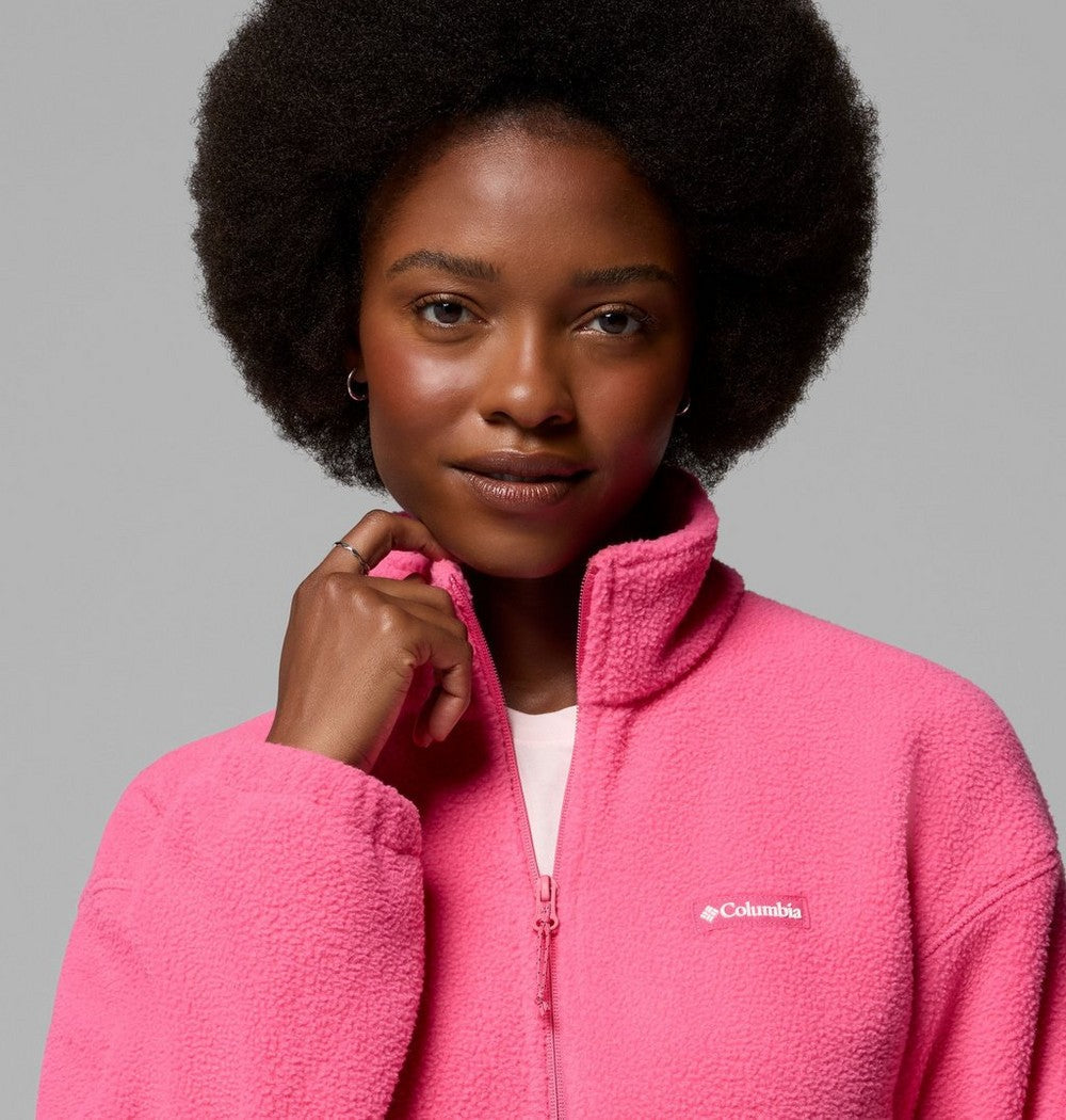 Women's Full-Zip Fleece Jacket - Tobacco