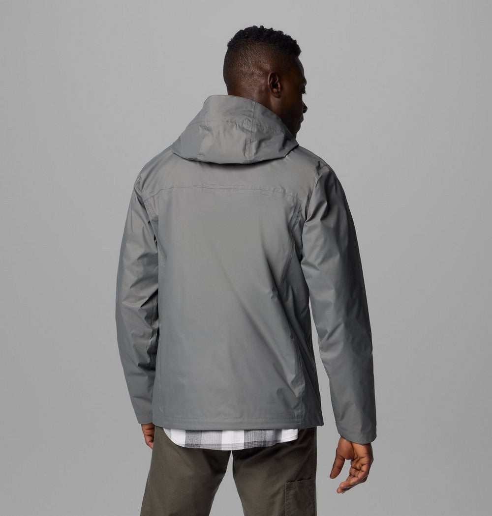 Men's Packable Rain Jacket - Blue