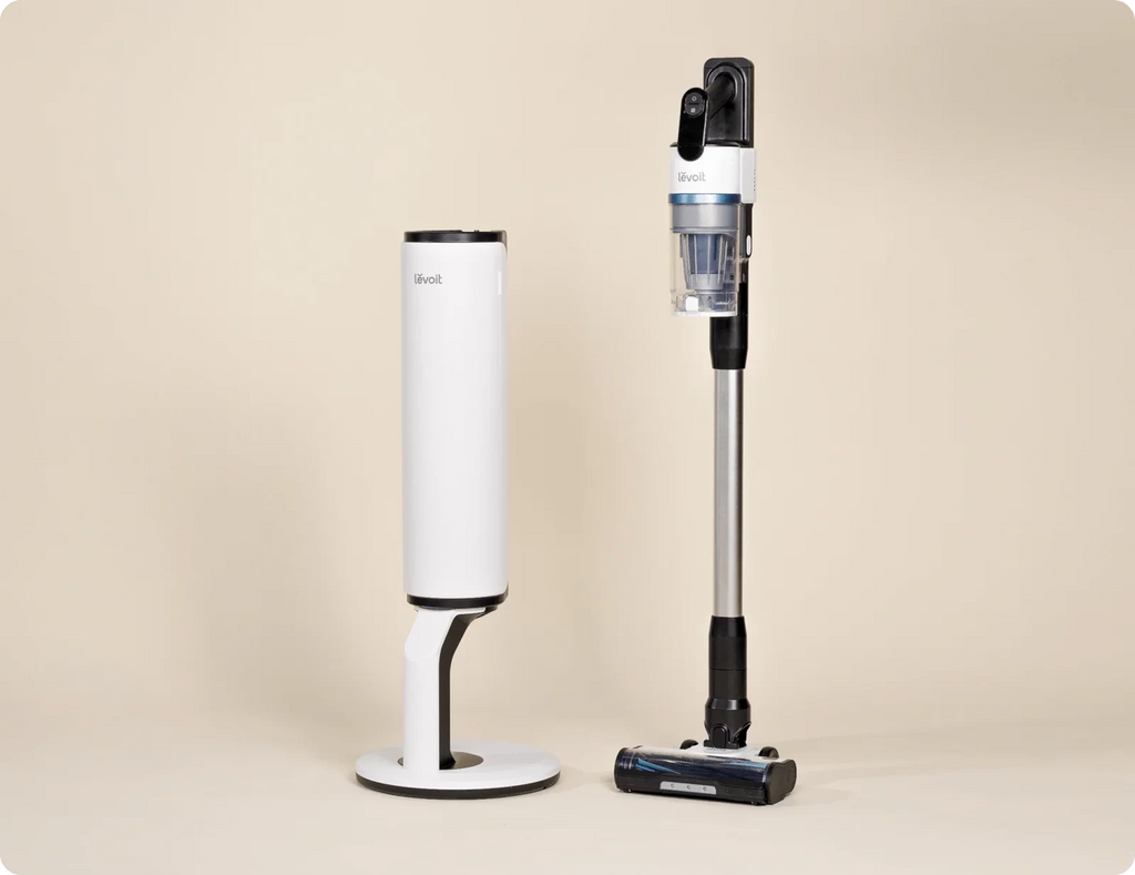 Cordless Stick Vacuum With Auto-Empty Dock - White