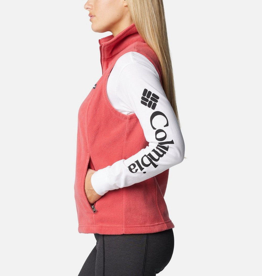 Women's Fleece Vest - Chalk