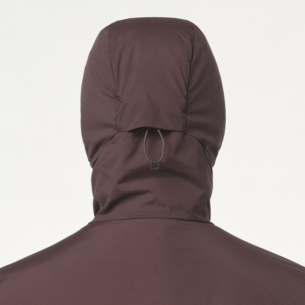 Women's Insulated Hooded Jacket - Brown