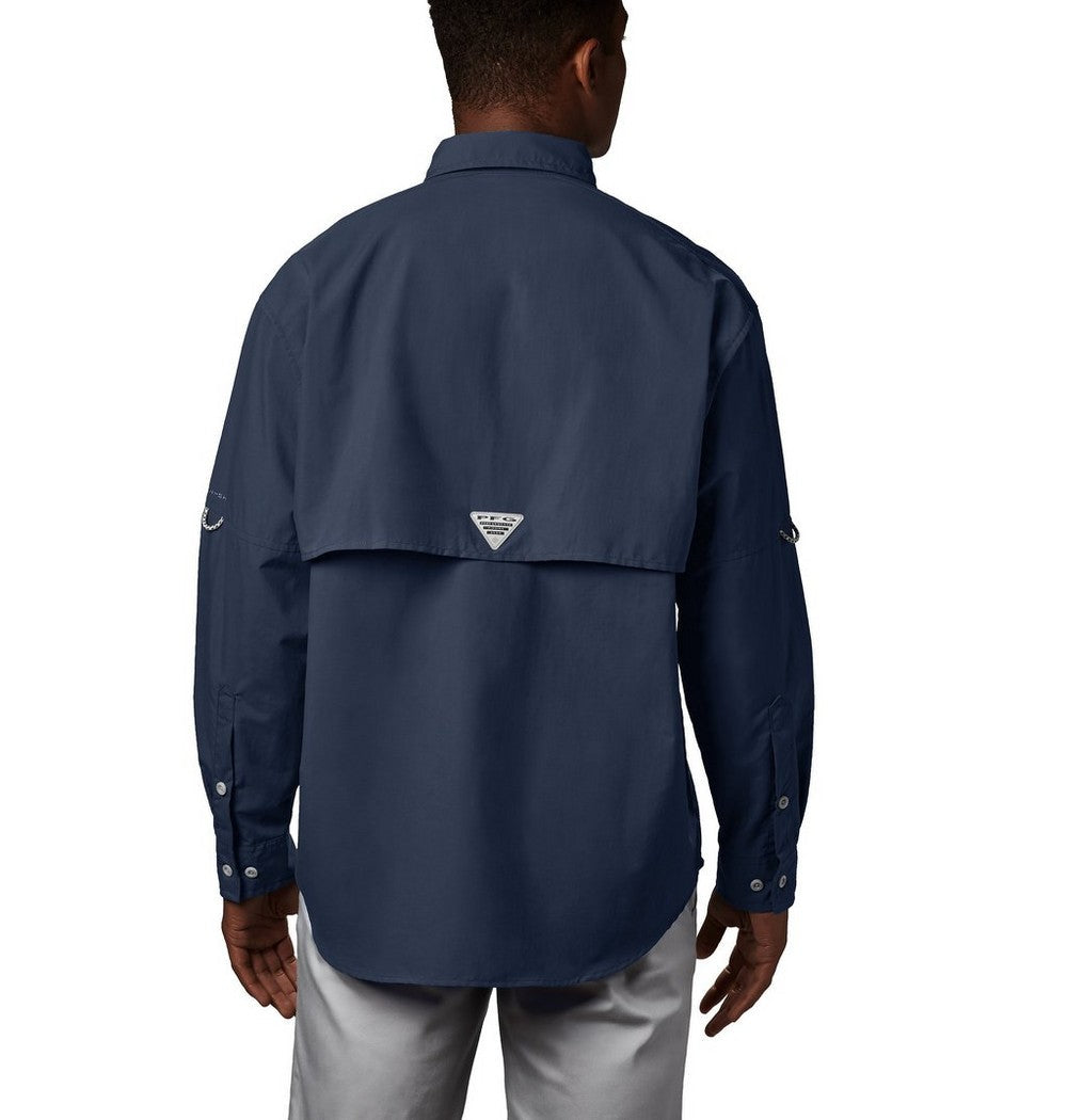 Men's Tall Long-Sleeve Vented Fishing Shirt - Gray