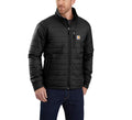 Men's Insulated Nylon Jacket - Black