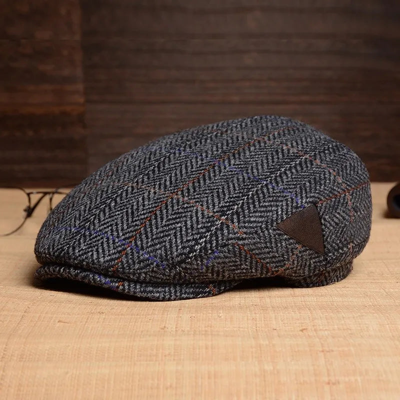 Premium Vintage Warm Wool Cap