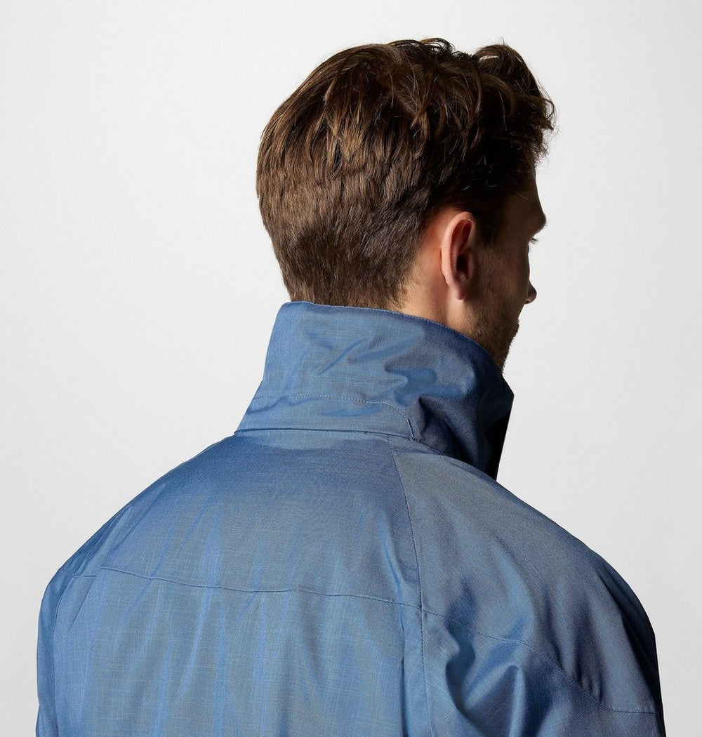 Men's Insulated Ski Jacket - Dark Blue