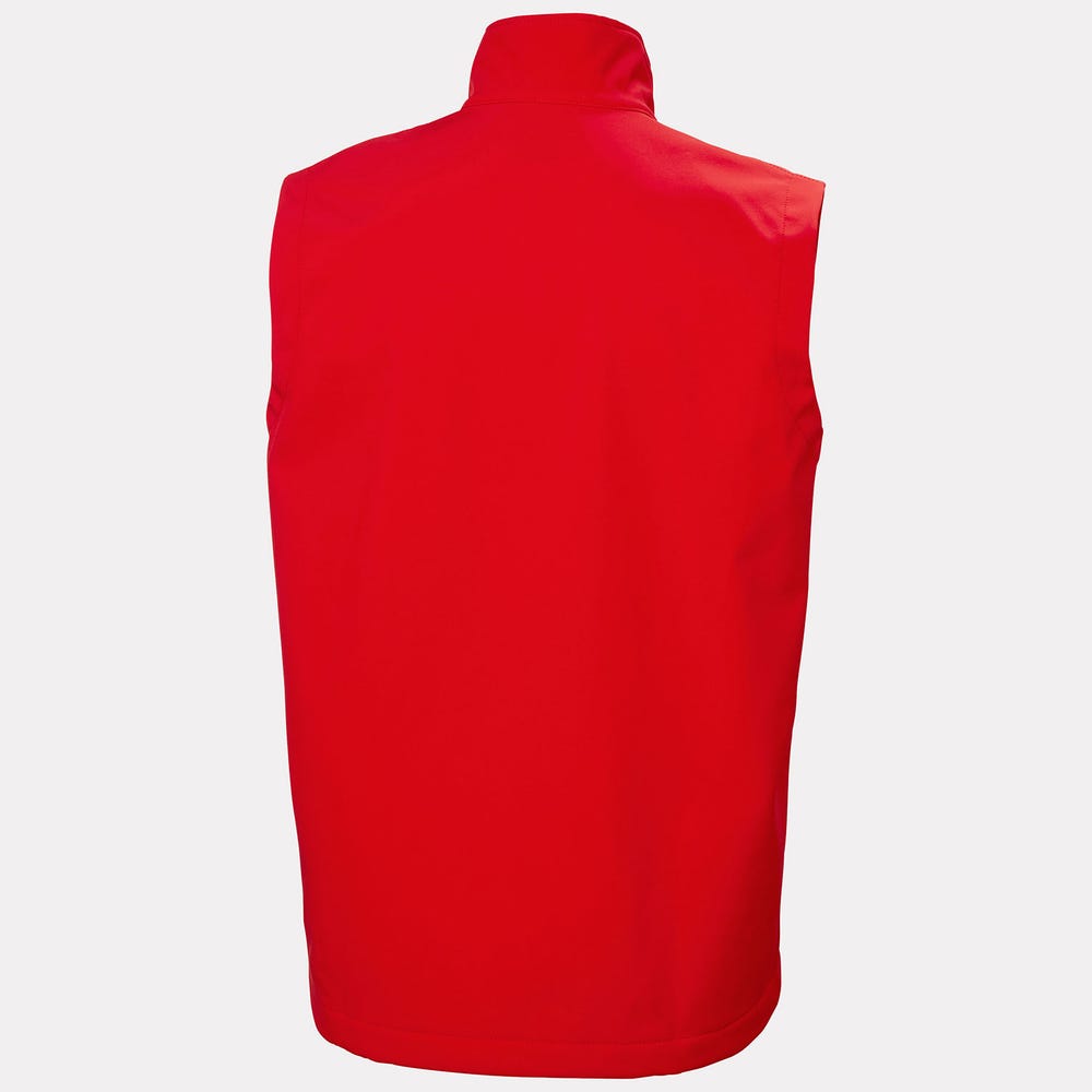 Men's Water-Resistant Softshell Work Vest