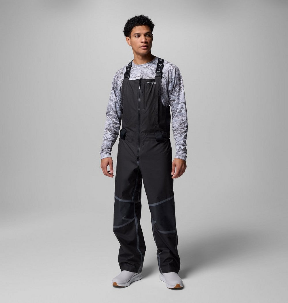 Men's Waterproof Fishing Bib - Black