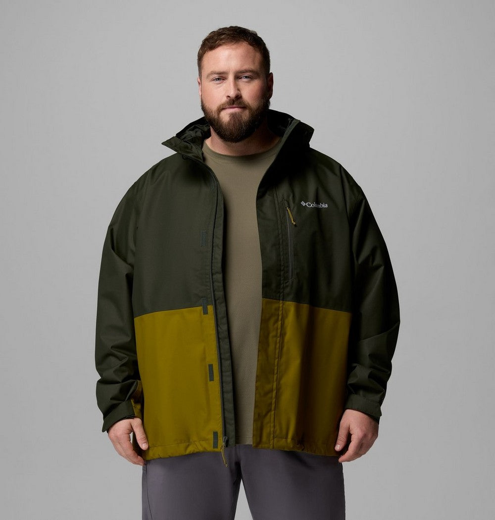 Men's Big Waterproof Rain Jacket - Red