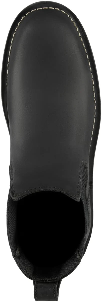 Men's 6-Inch Leather Work Chelsea Boot - Black