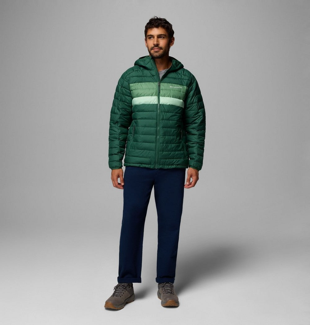 Men's Insulated Hooded Jacket - Redwood