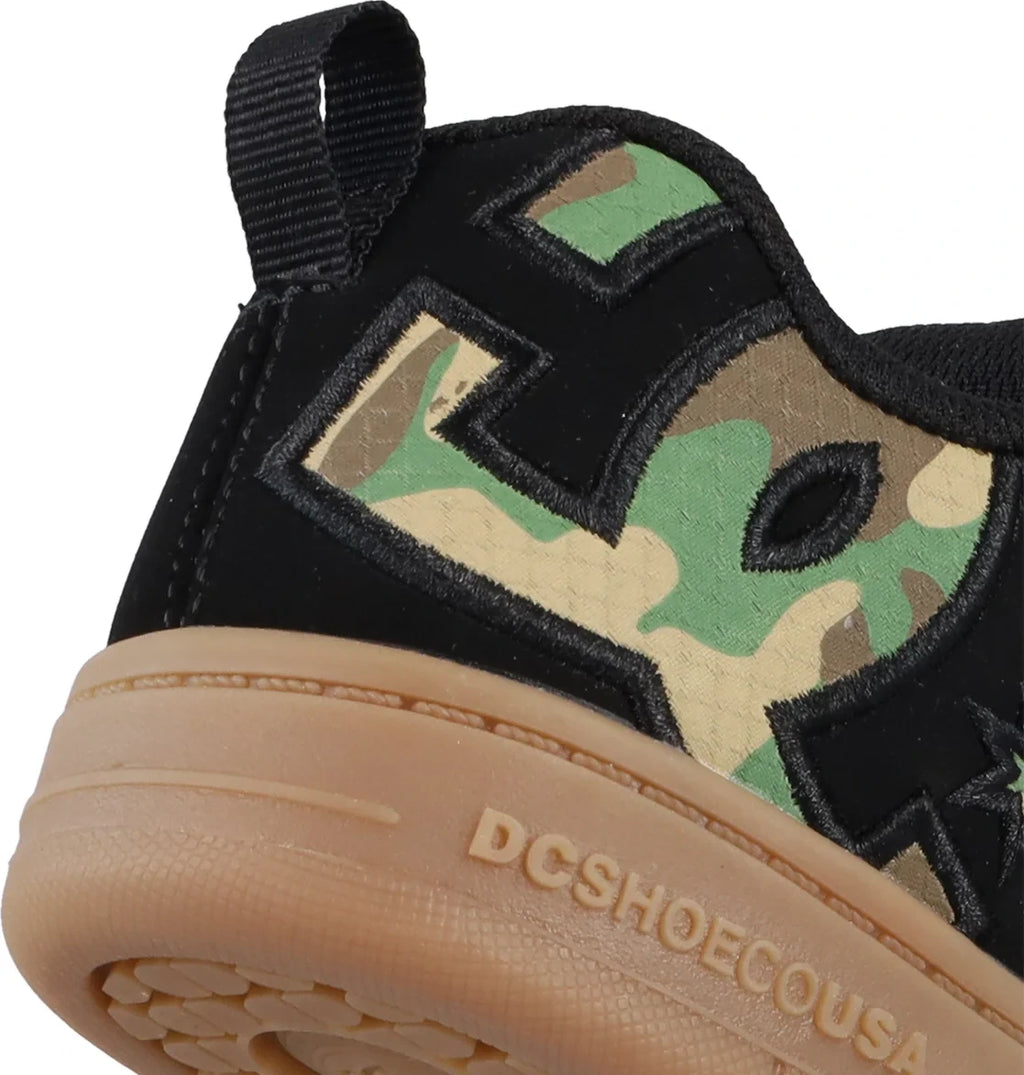 Kids' Padded Cupsole Sneakers - Black Camo